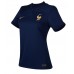 France Karim Benzema #19 Replica Home Stadium Shirt for Women World Cup 2022 Short Sleeve